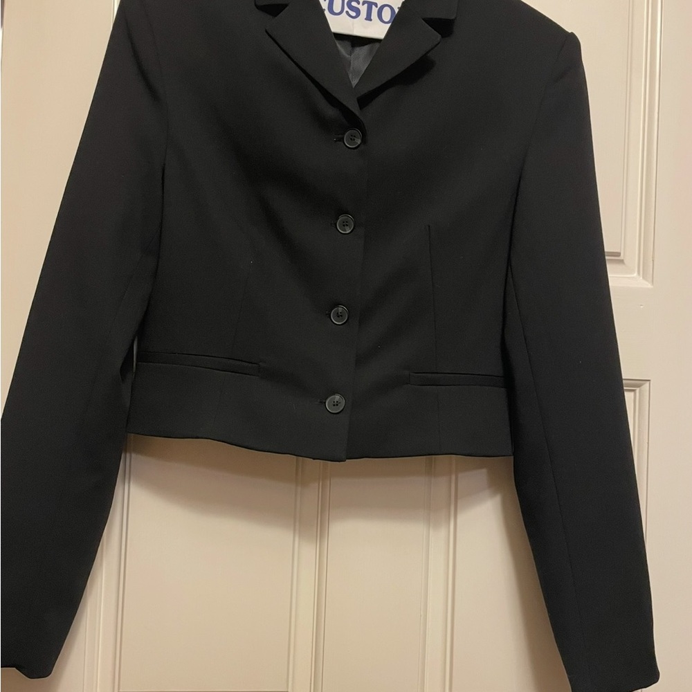 Zara Black Short Blazer